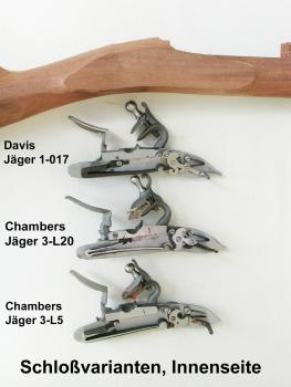 Preview: Bausatz lange Jägerbüchse .50, Nußbaumschaft M3 fancy